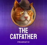 The Catfather slot logo