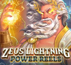 Zeus Lightning Power Reels slot logo